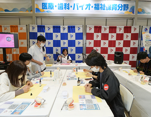 昨年の職業体験フェスタの様子